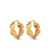 Versace Versace Medusa Tribute Hoop Earrings GOLD