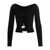 JACQUEMUS Jacquemus 'Le Maille Pralu Longue' Cardigan Black