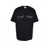 Jean Paul Gaultier Jean Paul Gaultier Crewneck Cotton Oversized Tee Shirt With "" Detail Clothing Black