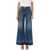 Valentino Garavani Valentino Garavani Crop Wide Denim MID BLUE