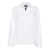 Emporio Armani Emporio Armani Linen Blend Beach Shirt WHITE