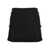 COURRÈGES Courrèges 'Multi Sangle Wool Mini' Skirt Black