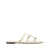 Valentino Garavani Valentino Garavani Rockstud Leather Flat Sandals WHITE