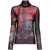 Jean Paul Gaultier Jean Paul Gaultier Top BLACK RED ORANGE BLUE