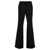 Moschino Moschino Crepe Flared Pants Black