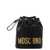 Moschino Moschino Logo Bucket Bag Black