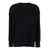 PLAIN Black Crewneck Sweater In Cashmere Woman Black