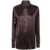 Tom Ford Tom Ford Fluid Charmeuse Silk Shirt Clothing BROWN