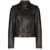 Golden Goose Golden Goose Golden Leather Jacket Black