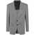 Tom Ford Tom Ford Wool Silk Linen Herringbone Shelton Jacket Clothing WHITE