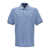 Brunello Cucinelli Brunello Cucinelli Logo Cotton Polo Shirt CLEAR BLUE