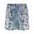 BODE Bode "Bamboo Forest" Shorts BLUE