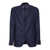 Lardini Blue blazer Multicolor