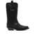 Ganni Ganni Embroidered Western Boots Black