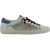 Golden Goose Super Star Sneakers WHITE/ICE/BEIGE/BLUE