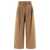 Max Mara 'S Max Mara "Dina" Wide Gabardine Trousers Beige