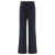 Chloe Chloé Tailored Trousers In Wool Grain De Poudre BLUE