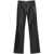 MSGM Msgm Faux Leather Trousers Black