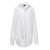 Balenciaga White Maxi Shirt In Cotton Woman WHITE