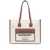 Burberry Burberry Small Canvas Tote Bag WHITE