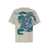 Burberry White T-Shirt With Equestrian Knight Print In Cotton Man WHITE
