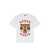 Kenzo Kenzo Oversize Unisex `Lucky Tiger` Embroidered T-Shirt WHITE