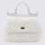 Dolce & Gabbana Dolce & Gabbana White Leather Sicily Handle Bag WHITE