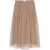 Brunello Cucinelli Brunello Cucinelli Silk Midi Skirt BROWN