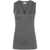 Brunello Cucinelli Brunello Cucinelli Ribbed Cotton Sleeveless Top GREY