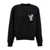 MM6 Maison Margiela Mm6 Maison Margiela Logo Patch Sweatshirt Black