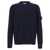 Stone Island Logo patch sweater Blue