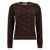 Moschino 'Logo' sweater Brown