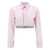 Loewe Cropped elastic logo shirt Pink