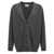 Maison Margiela Wool cardigan Gray