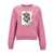 Moschino Print sweatshirt Pink