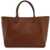 Valentino Garavani Leather Tote Bag TOBACCO