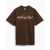 SPORTY&RICH SPORTY&RICH t-shirt TO042S410HO CHOCOLATE Chocolate