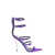 Versace Satin sandals Purple