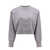 ROTATE Birger Christensen Organic cotton and cashmere sweater Grey