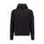 C.P. Company Wool blend sweater with logo patch Black