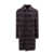 ETRO Tartan wool and cashmere coat Blue