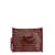 ETRO Paisley fabric pouch with embroidered Etro Pegaso logo Brown