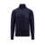 ETRO Cashmere sweater with embroidered logo Blue