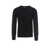 MAISON FLANEUR Technical wool sweater Black