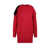 KRIZIA Ribbed wool and cashmere sweater Red