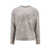 TEN C Cotton sweatshirt with Dyed effect Natural