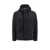 TEN C Nylon jacket with back logo pacth Black