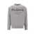 Alexander McQueen Cotton sweatshirt with McQueen Graffiti logo Grey