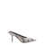 Balenciaga Suede mule with all-over rhinestones Silver