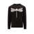 Alexander McQueen DragonFly organic cotton sweatshirt Black